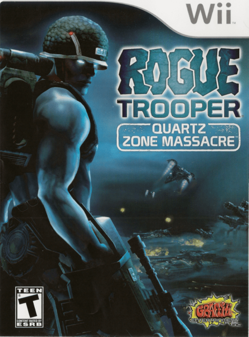 Rogue Trooper: Quartz Zone Massacre box art for Wii