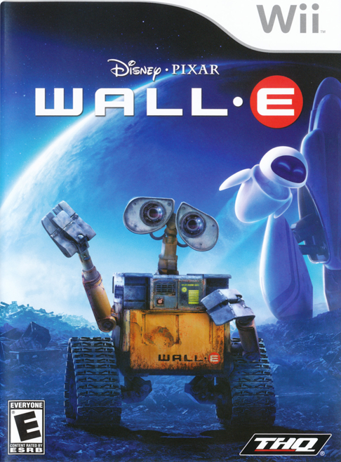 Wall-E box art for Wii