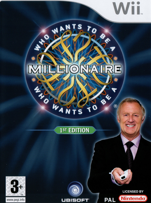 Who Wants to Be a Millionaire 1st Edition box art for Wii