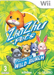 Zhu Zhu Pets: Featuring The Wild Bunch box art for Wii