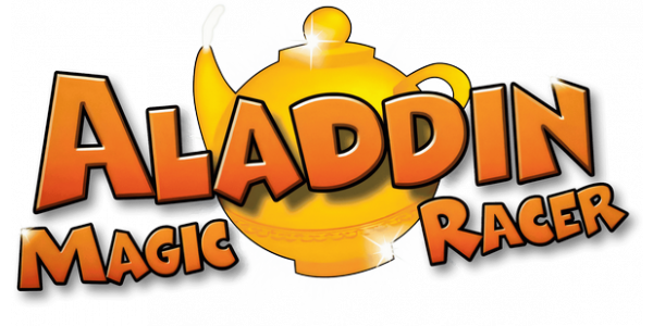 Aladdin Magic Racer logo for Wii