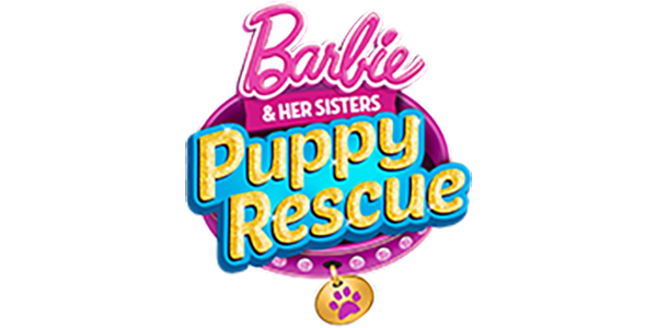 Barbie and Her Sisters: Puppy Rescue logo for Wii
