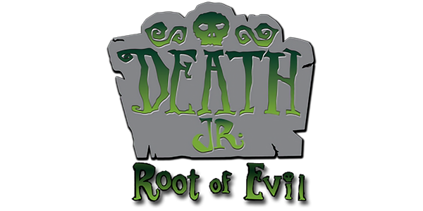 Death Jr Root of Evil logo for Wii