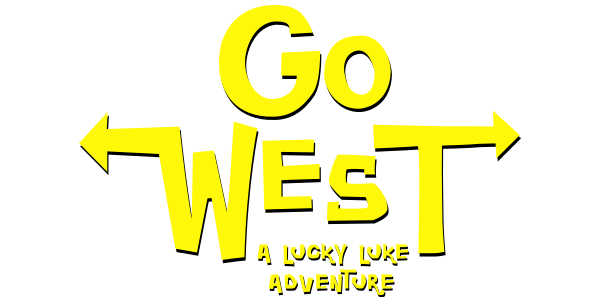 Go West A Lucky Luke Adventure logo for Wii