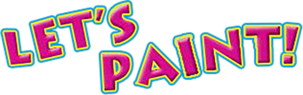 Let's Paint logo for Wii