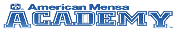 Mensa Academy logo for Wii