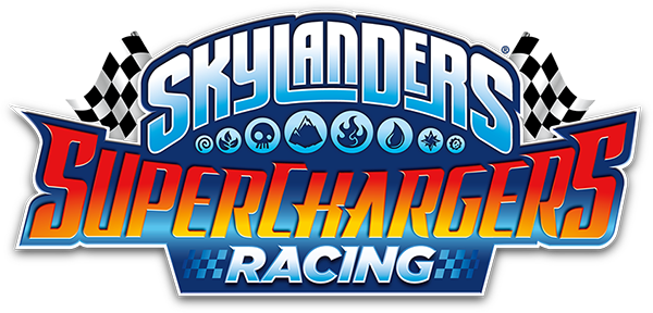 Skylanders Superchargers Racing logo for Wii