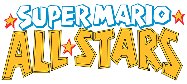 Super Mario All-Stars logo for Wii