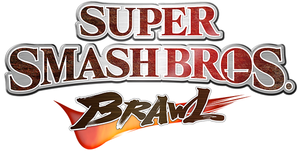 Super Smash Bros. Brawl logo for Wii