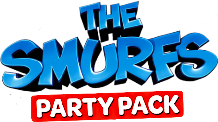 The Smurfs Party Pack logo for Wii
