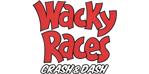 Wacky Races Crash and Dash logo for Wii