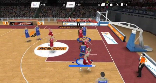 ACB Total 2010-2011 screenshot 3 for Wii