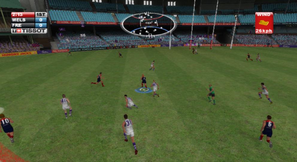AFL screenshot 3 for Wii
