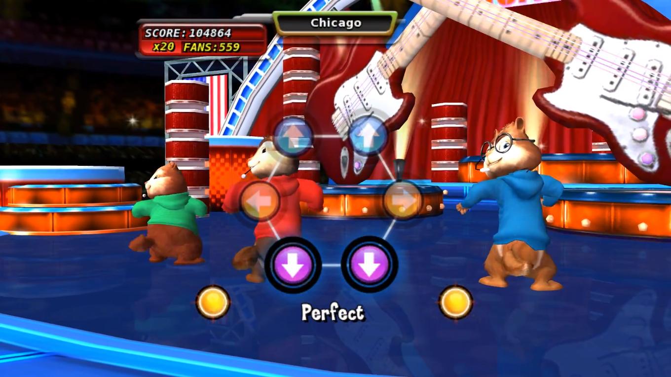 Alvin and The Chipmunks: The Squeakquel screenshot 3 for Wii