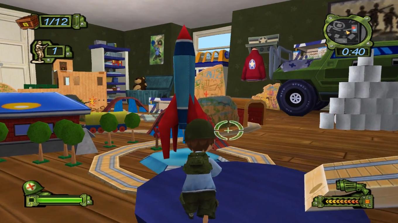 Army Men: Soldiers of Misfortune screenshot 3 for Wii