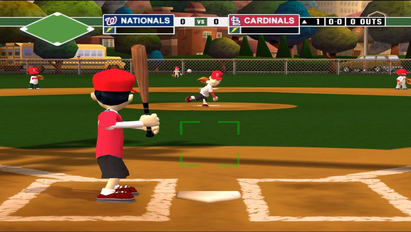 Backyard Baseball 09 back cover for Wii