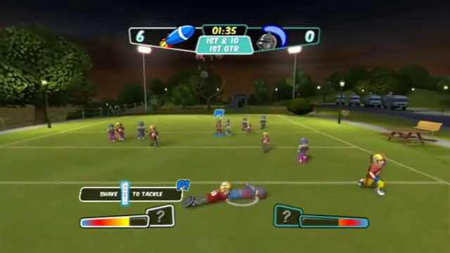 Backyard Sports: Rookie Rush back cover for Wii