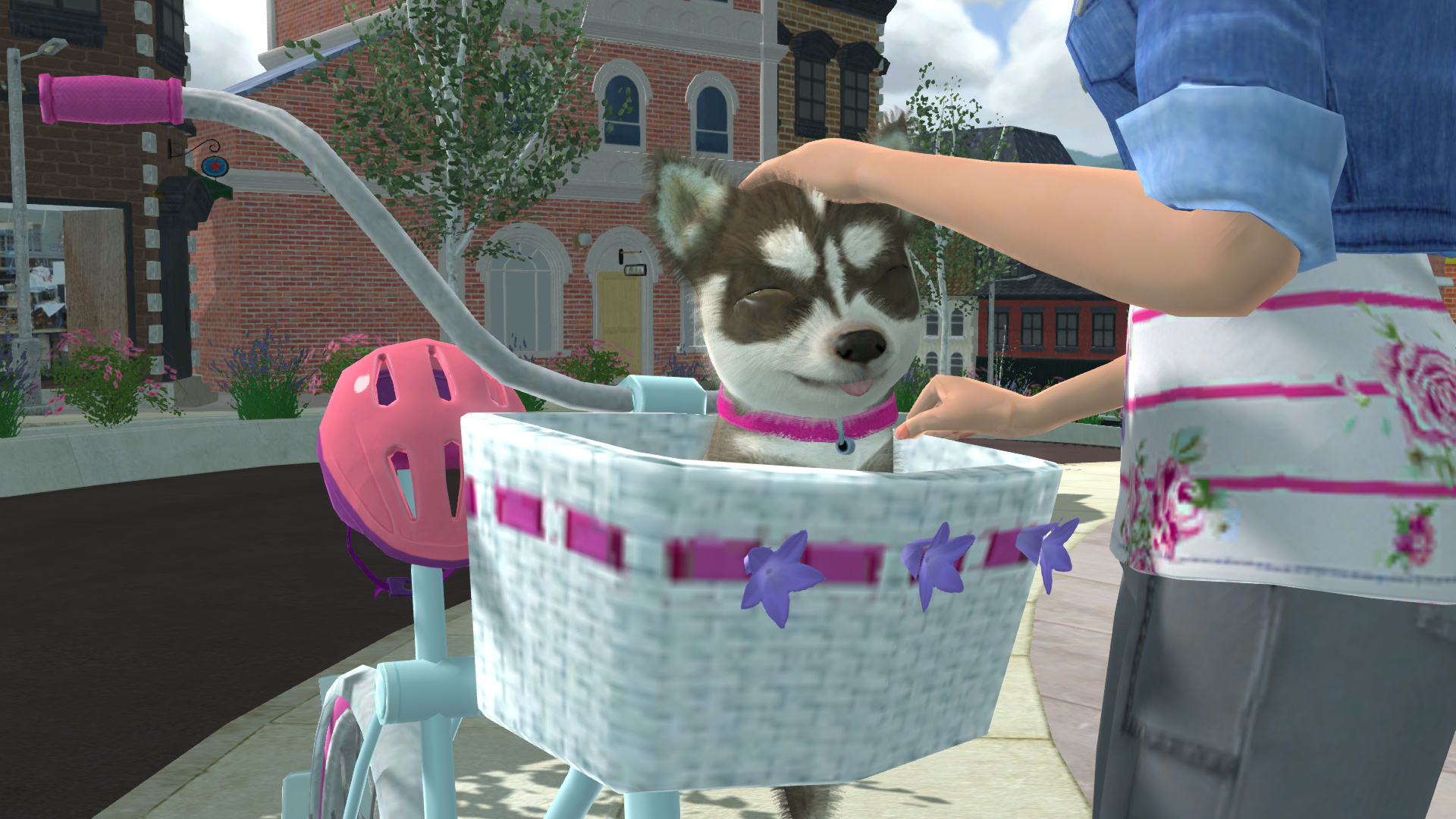 Barbie and Her Sisters: Puppy Rescue screenshot 3 for Wii
