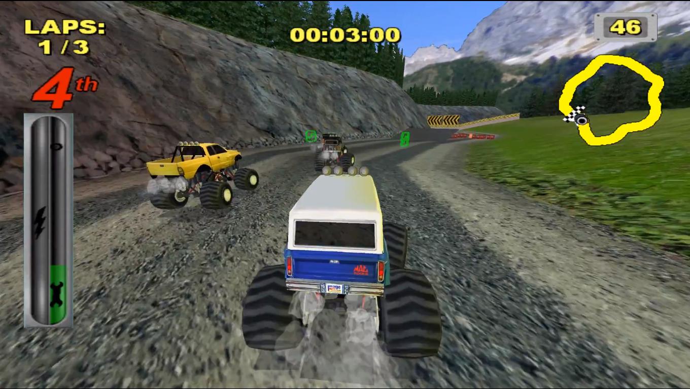 Bigfoot Collision Course screenshot 3 for Wii