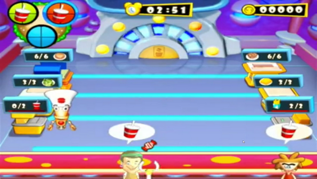 Burger Bot screenshot 3 for Wii