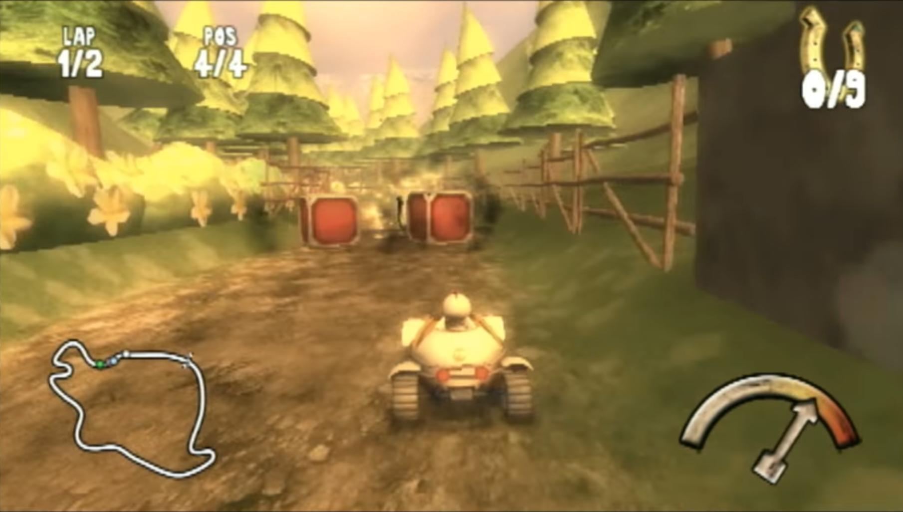 Calvin Tucker's Redneck Farm Animal Racing Tournament screenshot 3 for Wii