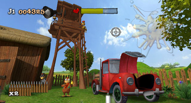 Chicken Riot screenshot 3 for Wii