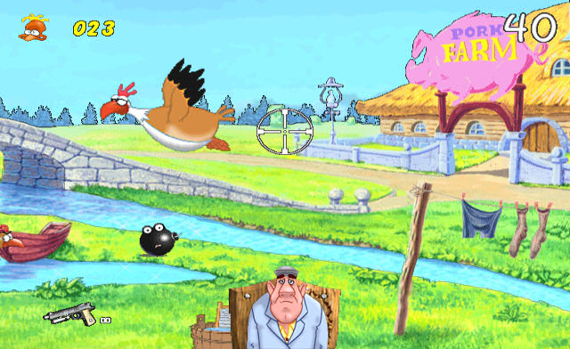 Chicken Shoot screenshot 3 for Wii