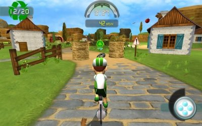 Cyberbike Cycling Sports  screenshot 3 for Wii