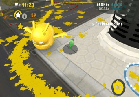 De Blob screenshot 3 for Wii