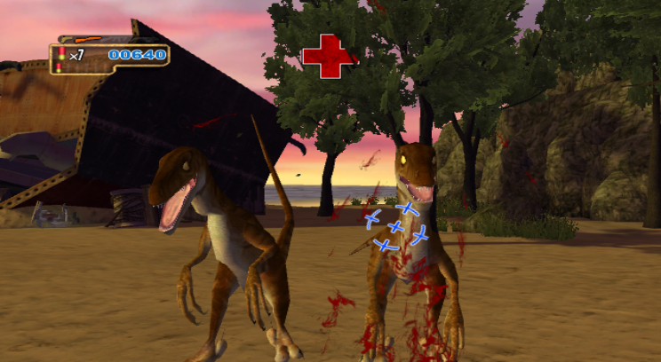 Dino Strike screenshot 3 for Wii