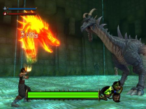 Dragon Blade: Wrath of Fire screenshot 3 for Wii