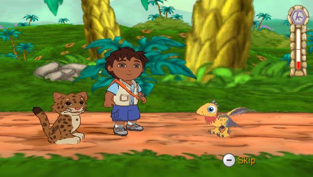 Go, Diego, Go: Safari Rescue screenshot 3 for Wii