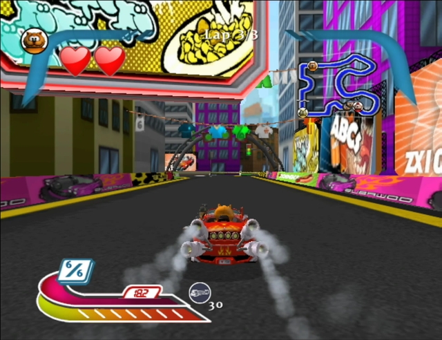 Heathcliff: The Fast and The Furriest screenshot 3 for Wii