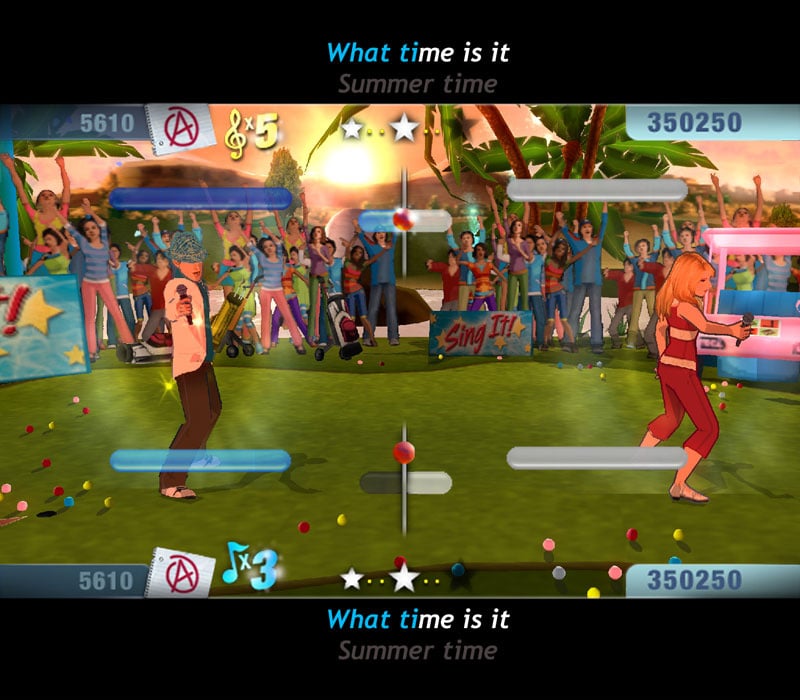 High School Musical: Sing It screenshot 2 for Wii