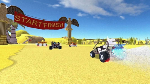 Jungle Kartz screenshot 3 for Wii