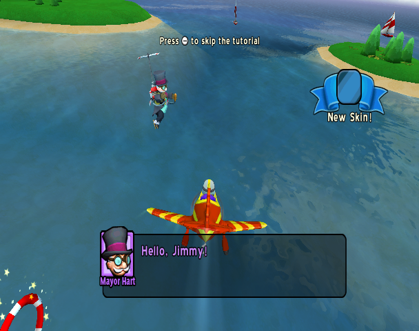 Kid Adventures: Sky Captain screenshot 3 for Wii