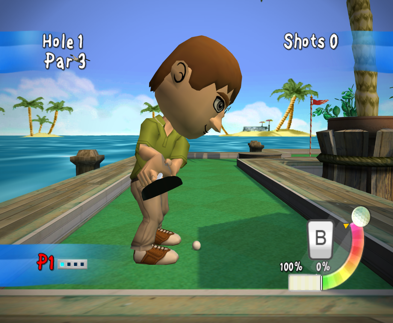 Kidz Sports Crazy Mini Golf screenshot 2 for Wii