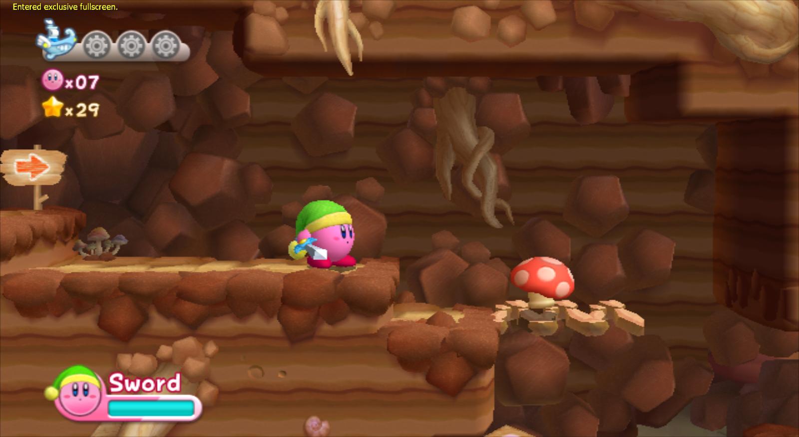 Kirby's Adventure Wii screenshot 3 for Wii