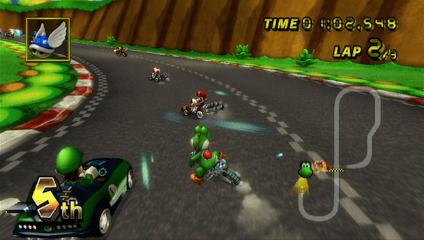 Mario Kart Wii (with Wii Wheel) screenshot 3 for Wii