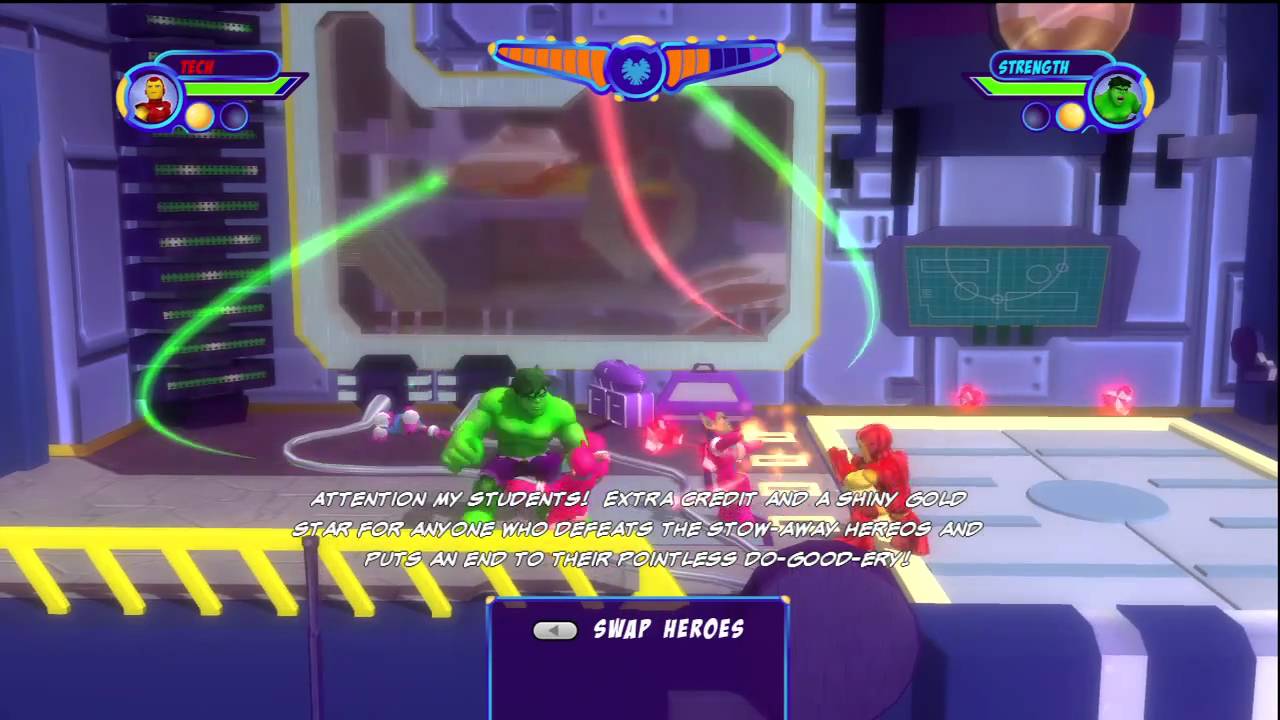 Marvel Super Hero Squad: The Infinity Gauntlet screenshot 3 for Wii
