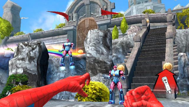 Marvel Super Heroes 3D: Grandmaster's Challenge screenshot 3 for Wii