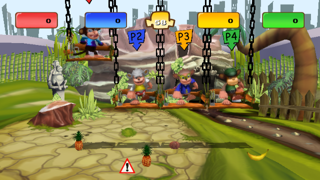 Monkey Mischief Party Time screenshot 3 for Wii