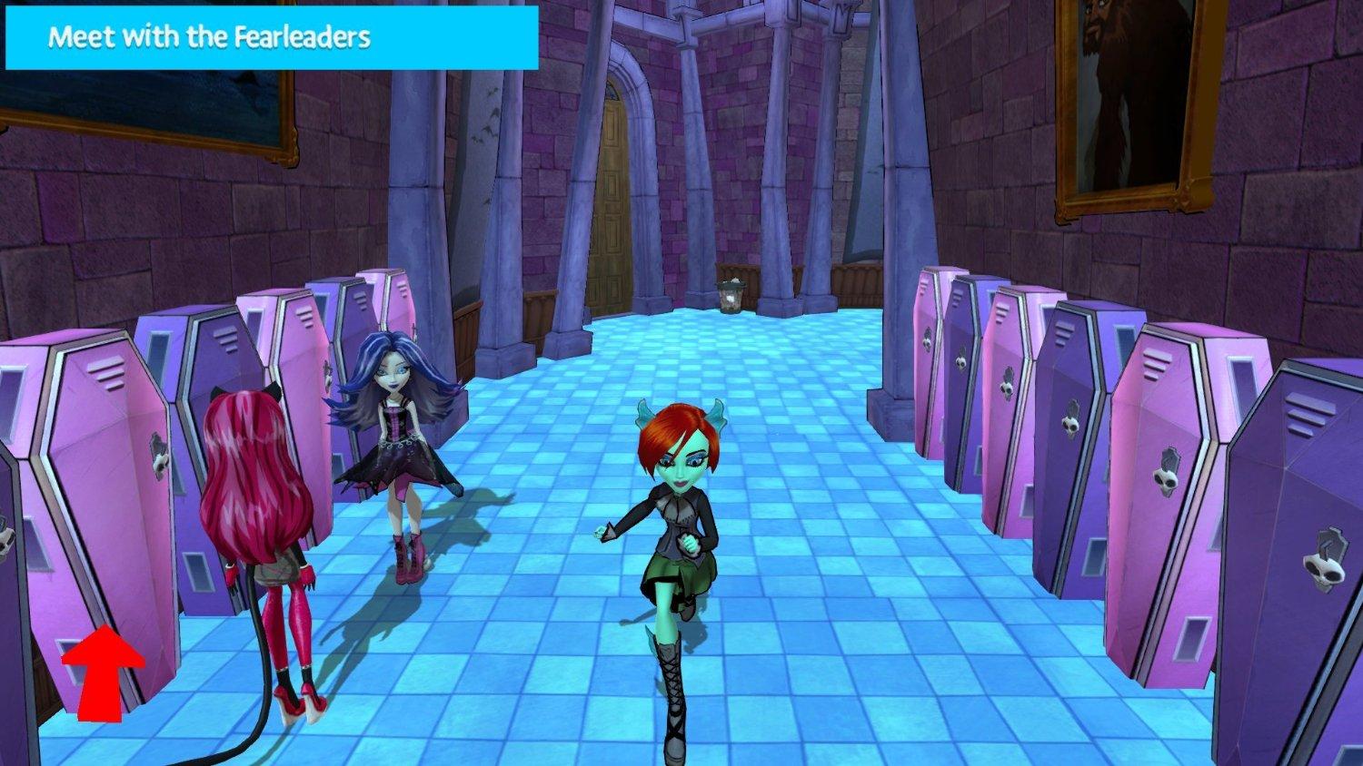 Monster High New Ghoul in school screenshot 3 for Wii
