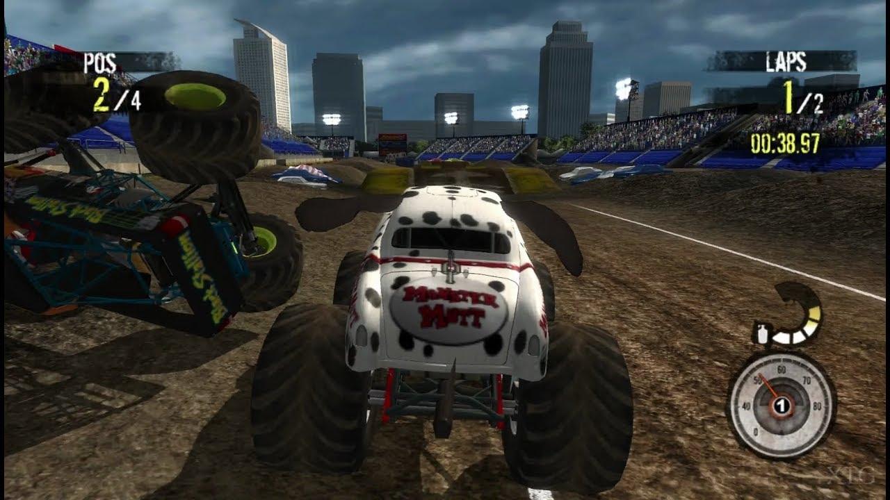 Monster Jam: Path of Destruction screenshot 3 for Wii