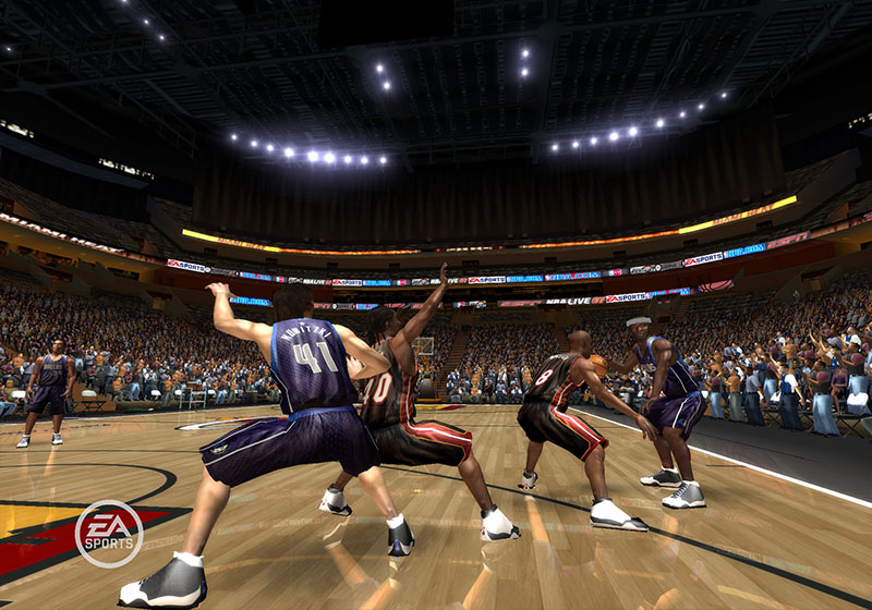 NBA Live 08 screenshot 3 for Wii