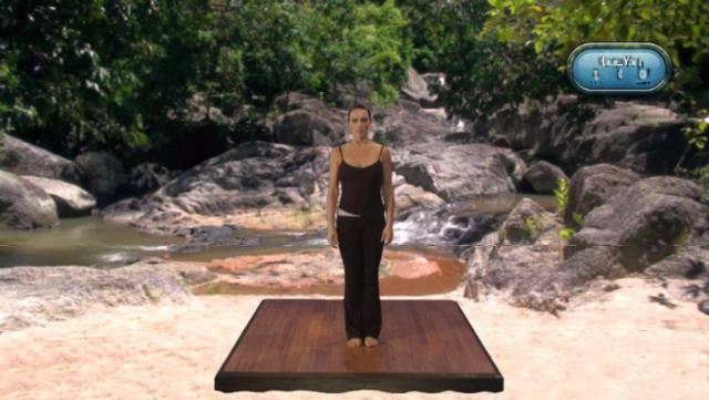 NewU Fitness First Mind Body Yoga & Pilates Workout screenshot 3 for Wii