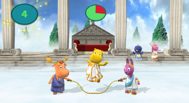 Nickelodeon Fit screenshot 3 for Wii