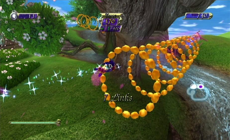 NiGHTS: Hoshi Furu Yoru No Monogatari screenshot 3 for Wii