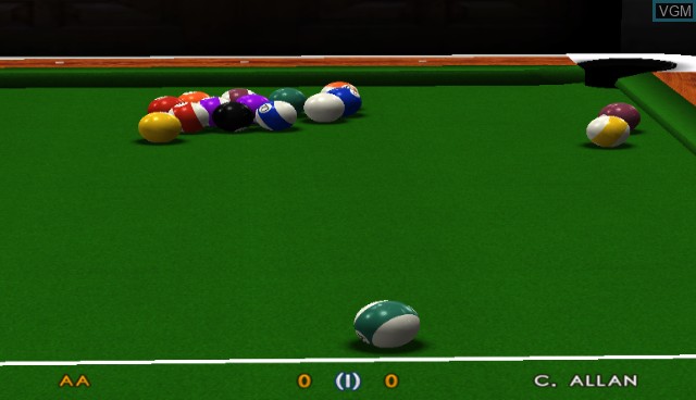 Pool Hall Pro screenshot 3 for Wii