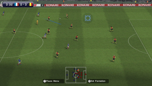 Pro Evolution Soccer 2010 screenshot 3 for Wii